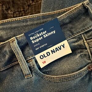OLD NAVY Super Skinny Jeans SIZE 10